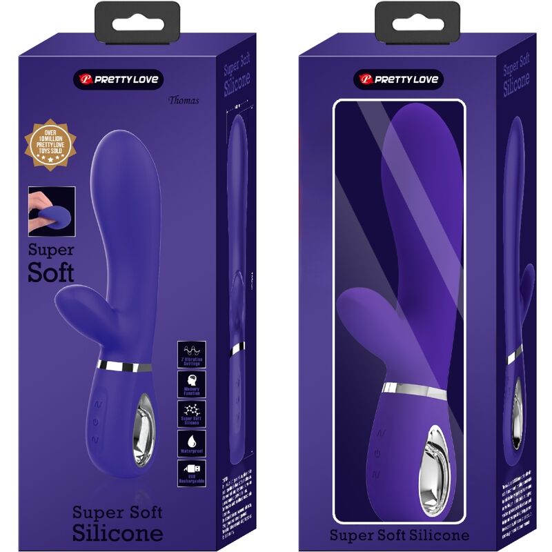 Pretty Love – Thomas Multifunktions-G-Spot-Vibrator Lila