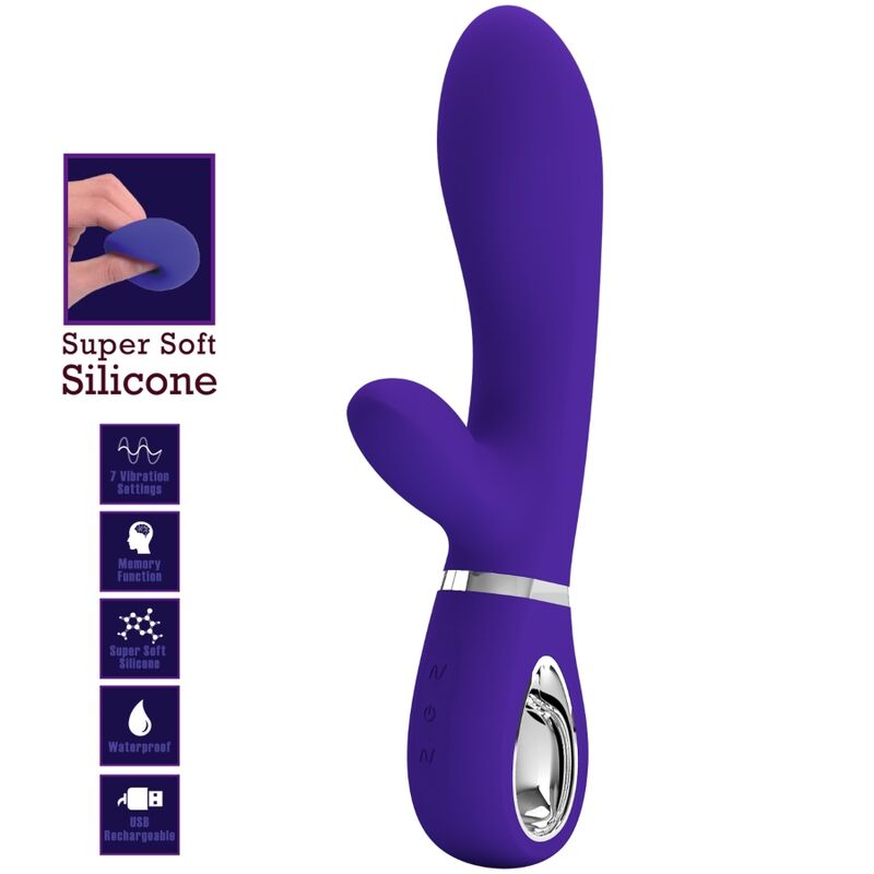 Pretty Love – Thomas Multifunktions-G-Spot-Vibrator Lila