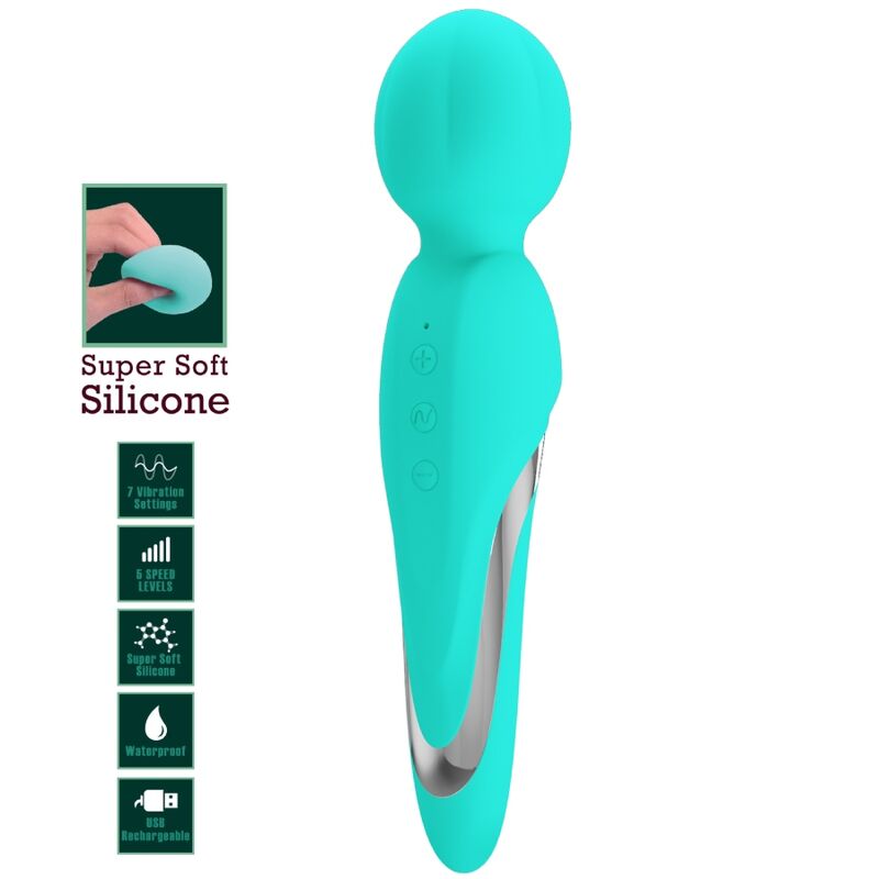 Pretty Love – Walter Vibrator Stab Aqua Grün