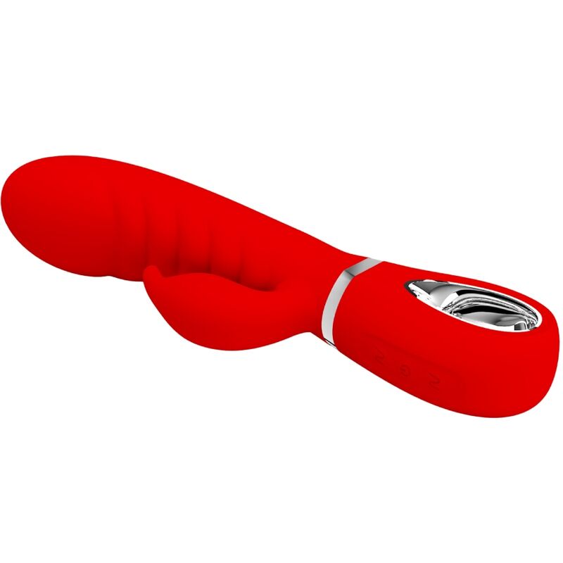 Pretty Love – Prescott Multifunktions-G-Spot-Vibrator Rot