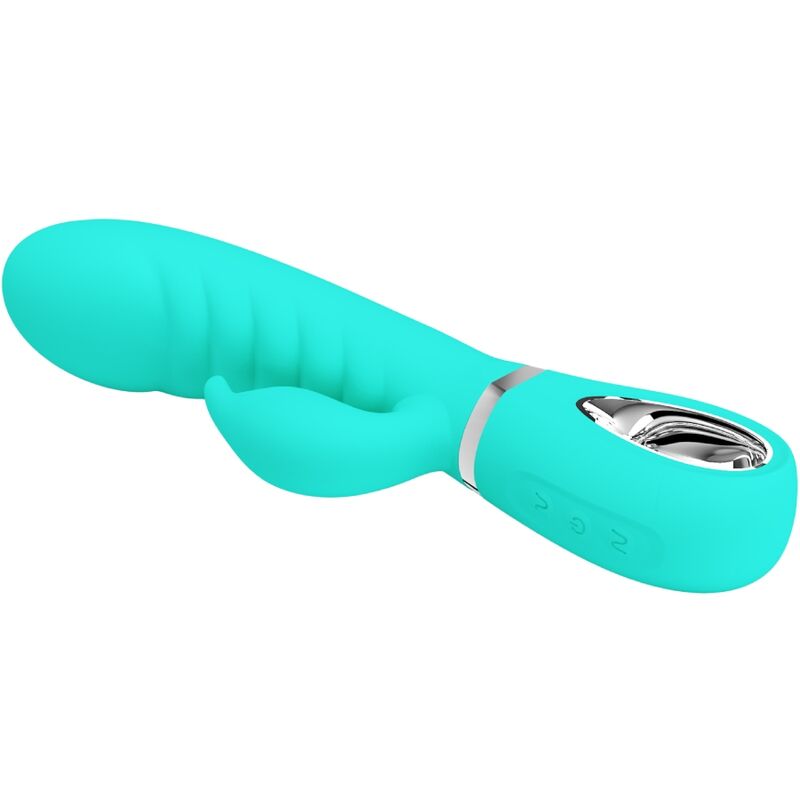 Pretty Love – Prescott Multifunktions-G-Spot-Vibrator Aqua Green
