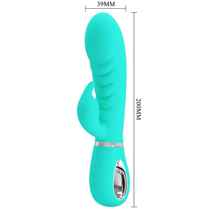 Pretty Love – Prescott Multifunktions-G-Spot-Vibrator Aqua Green