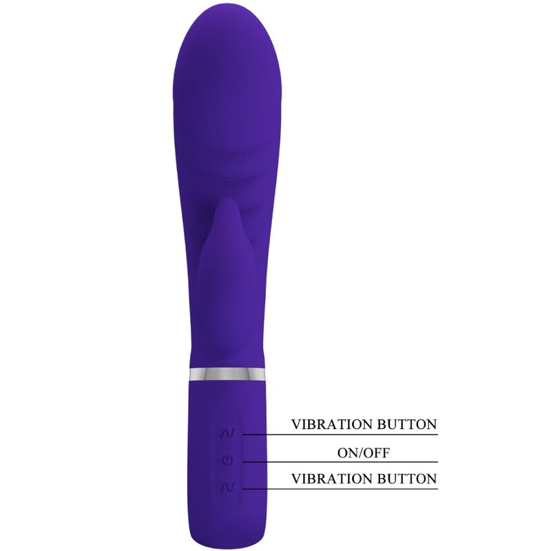 Pretty Love – Prescott Multifunktions-G-Spot-Vibrator Lila