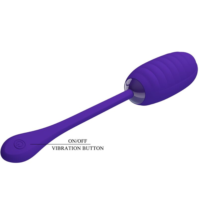 Fun Toys Pretty Love - Kirk Wiederaufladbares Vibrationsei Lila