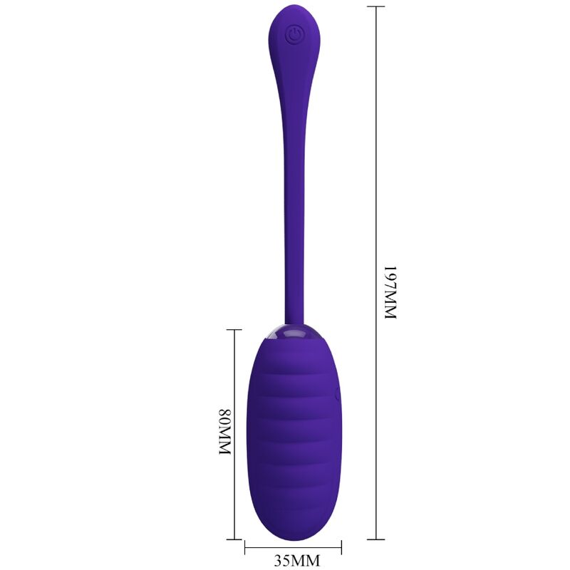 Fun Toys Pretty Love - Kirk Wiederaufladbares Vibrationsei Lila