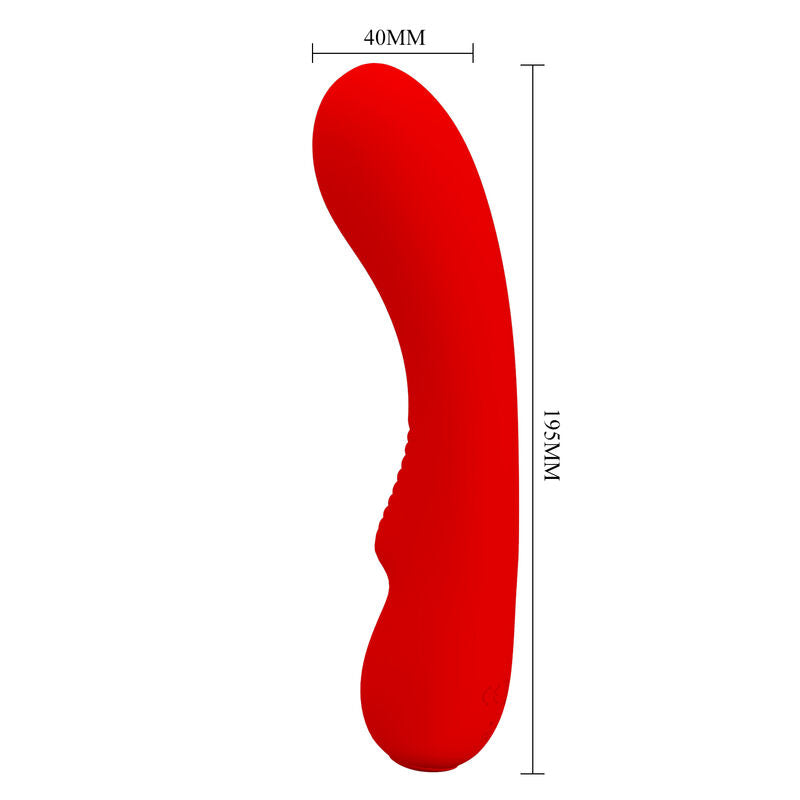 Pretty Love Prescott Wiederaufladbarer Vibrator Rot