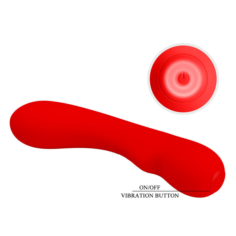 Pretty Love Prescott Wiederaufladbarer Vibrator Rot