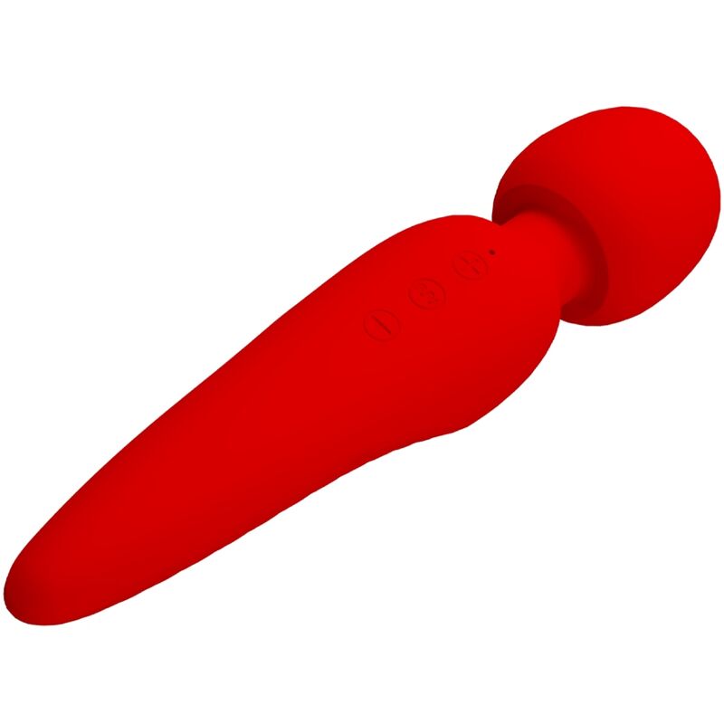 Pretty Love Meredith Massager 12 Vibrationsmodi Rot