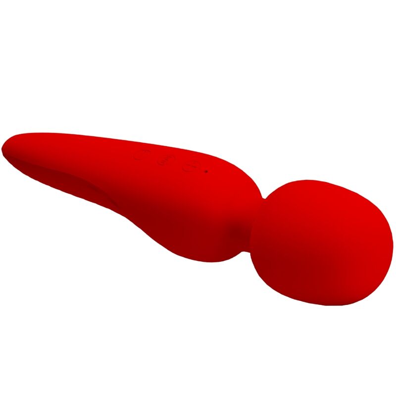 Pretty Love Meredith Massager 12 Vibrationsmodi Rot