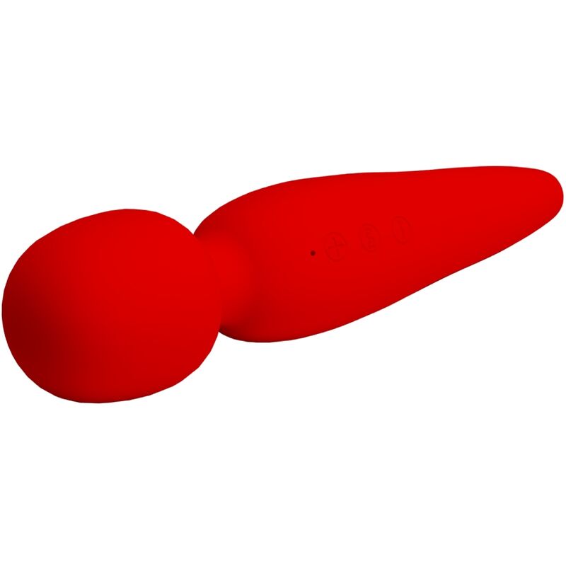 Pretty Love Meredith Massager 12 Vibrationsmodi Rot