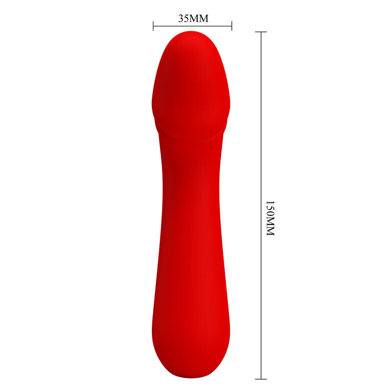 Pretty Love – Cetus Wiederaufladbarer Vibrator Rot