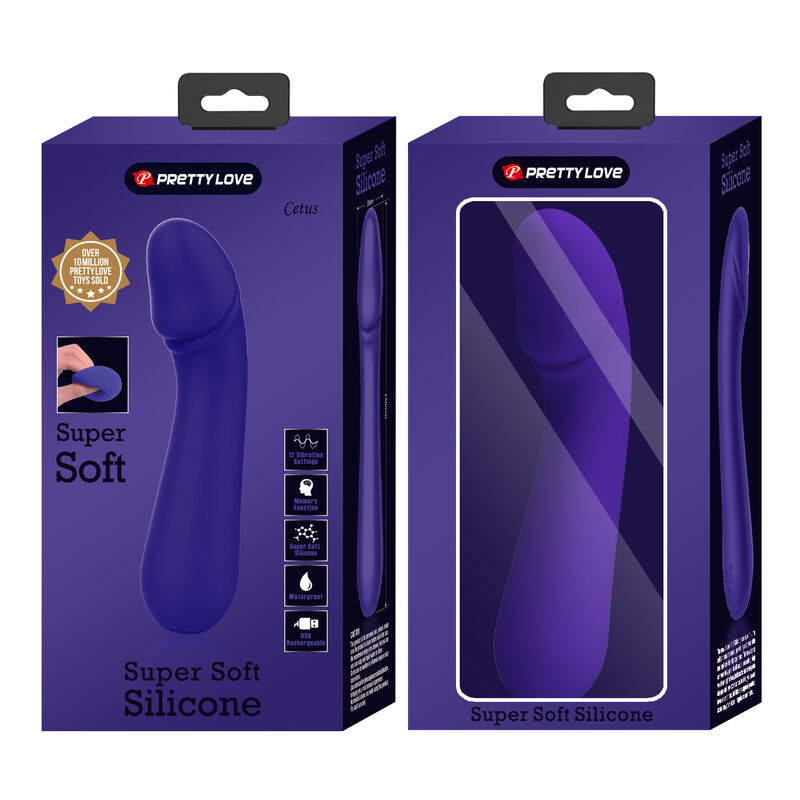 Pretty Love – Cetus Wiederaufladbarer Vibrator Lila