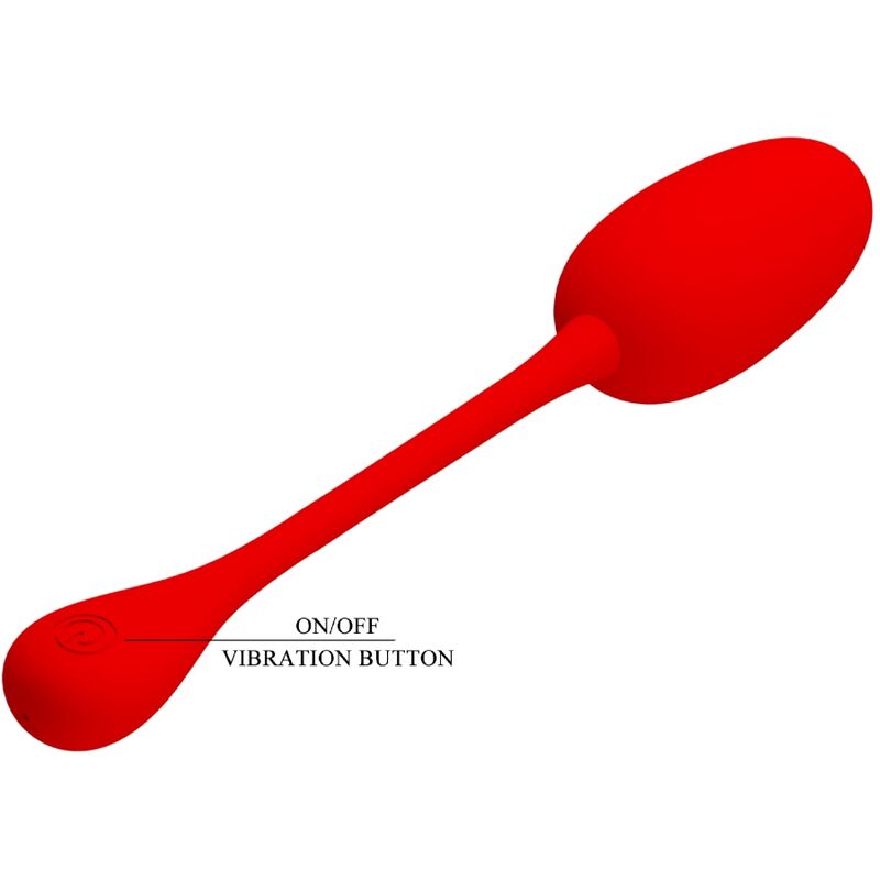 Pretty Love – Knucker Red Wiederaufladbares Vibrations-Ei