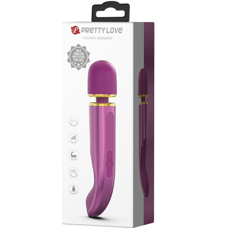 Pretty Love Massager 7 Vibrationsmodi Lila