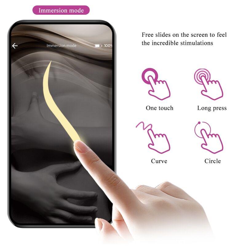 App Series Pretty Love - Jayleen Vibrator mit App-fernbedienung Lila