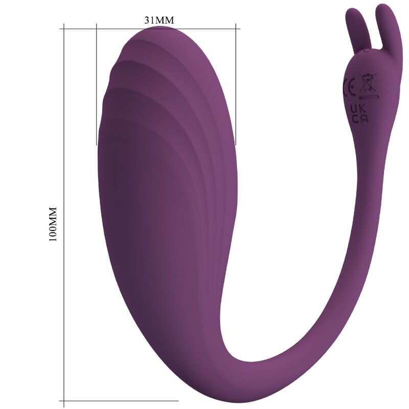 Pretty Love – Catalina Vibrator App Fernbedienung Lila
