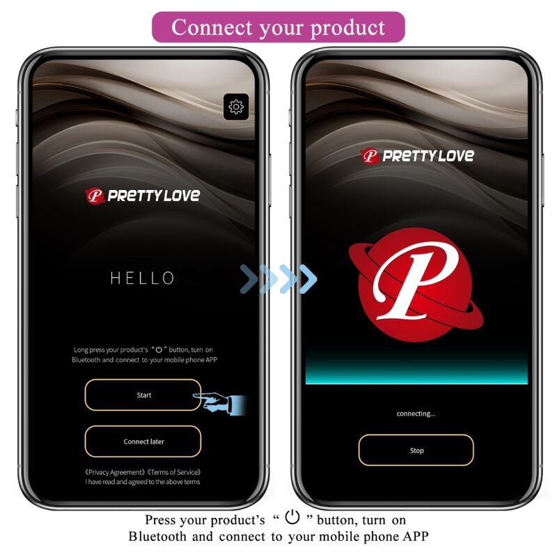 Pretty Love – Catalina Vibrator App Fernbedienung Lila
