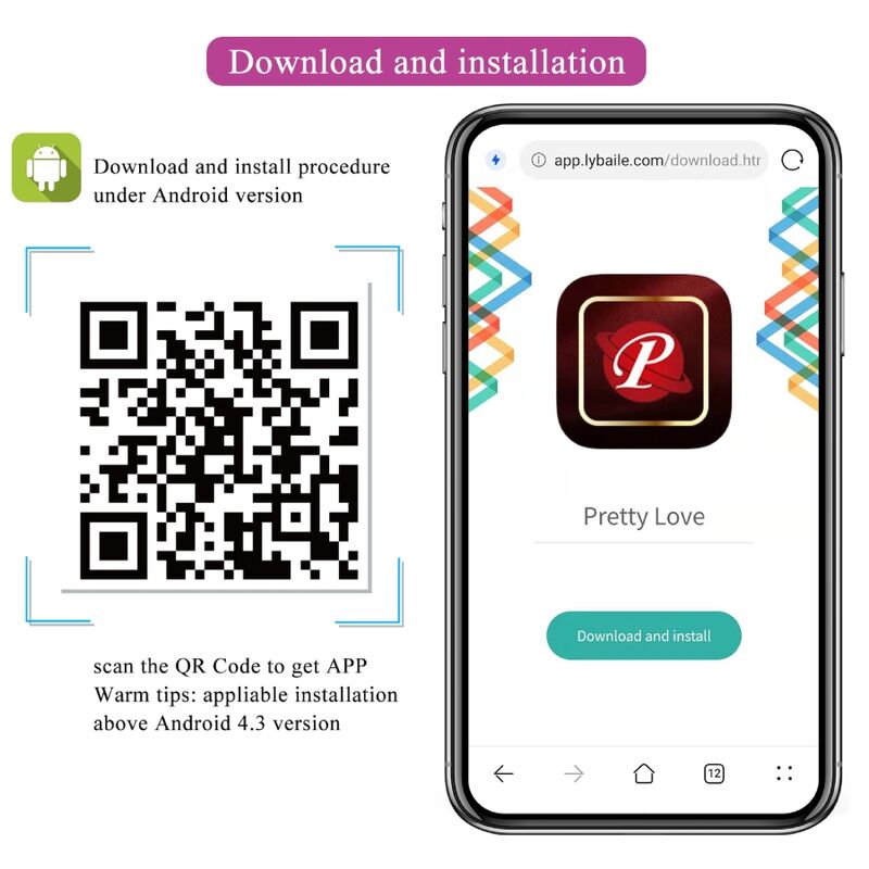 Pretty Love – Jefferson App-Gesteuerter Analstecker Lila