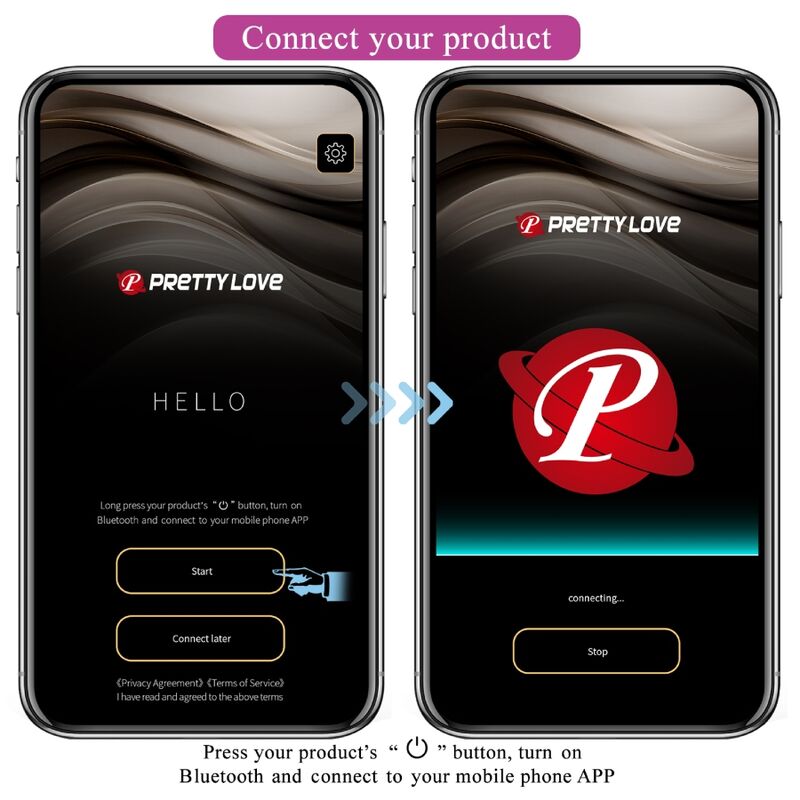 Pretty Love – Jefferson App-Gesteuerter Analstecker Lila