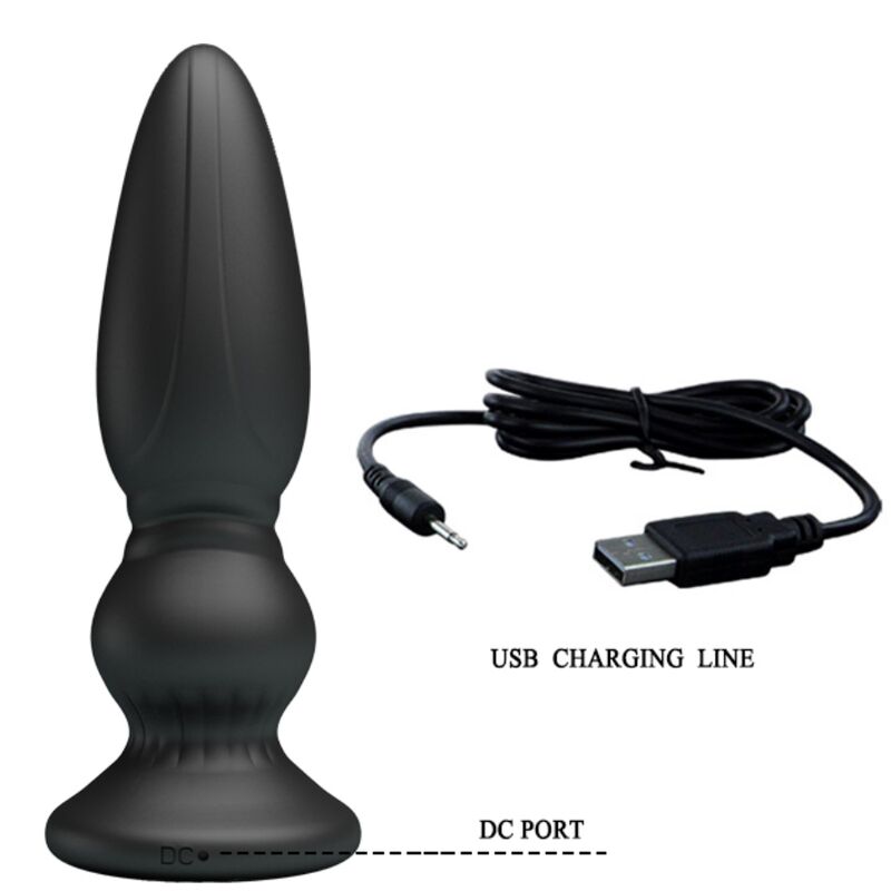 Mr Play – Leistungsstarker Vibrator mit Fernbedienung,…