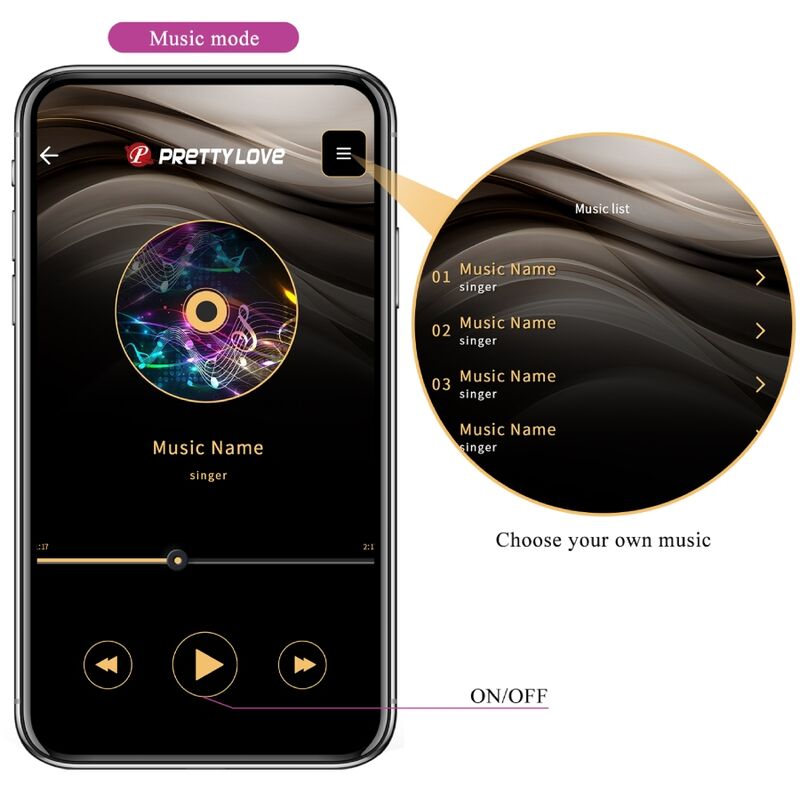 Pretty Love – Billy Vibrationsfernbedienung Lila Kostenlose App
