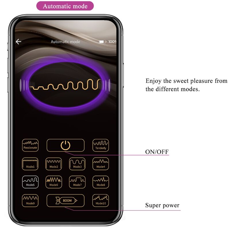 Pretty Love – Billy Vibrationsfernbedienung Lila Kostenlose App