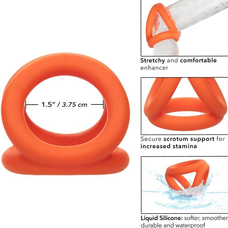 CalExotics Alpha Tri-ring Orange