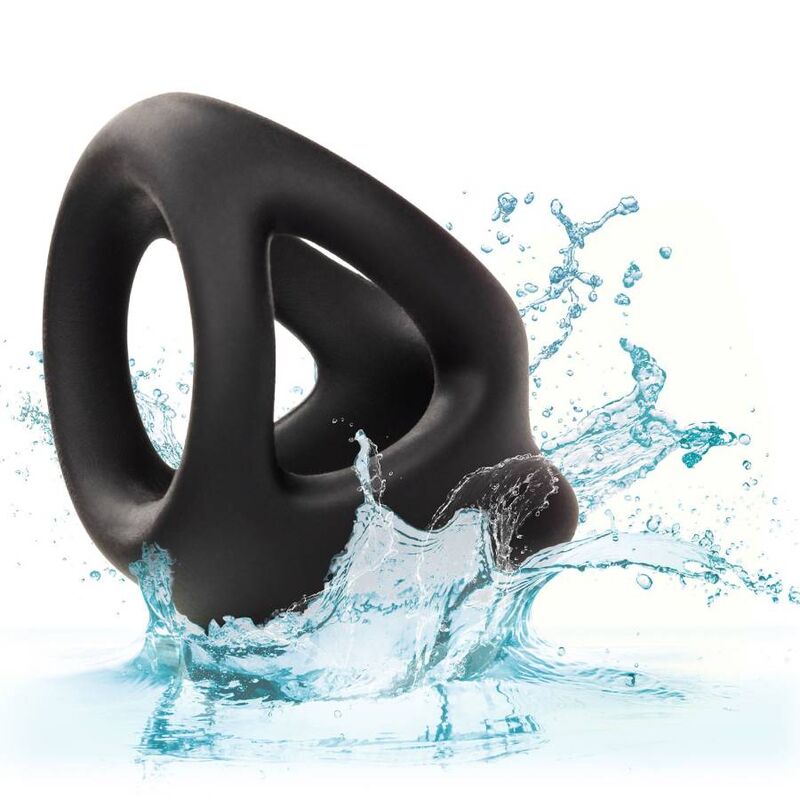 CalExotics Alpha Dual Cage Ring Schwarz