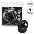 CalExotics Alpha Dual Cage Ring Schwarz