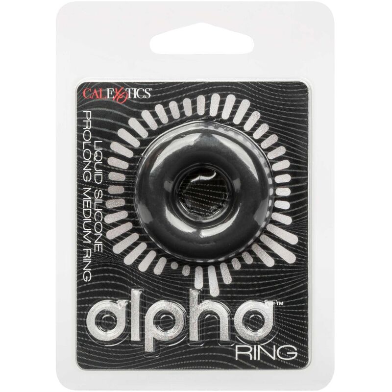 CalExotics Alpha Prolong Medium Ring Schwarz