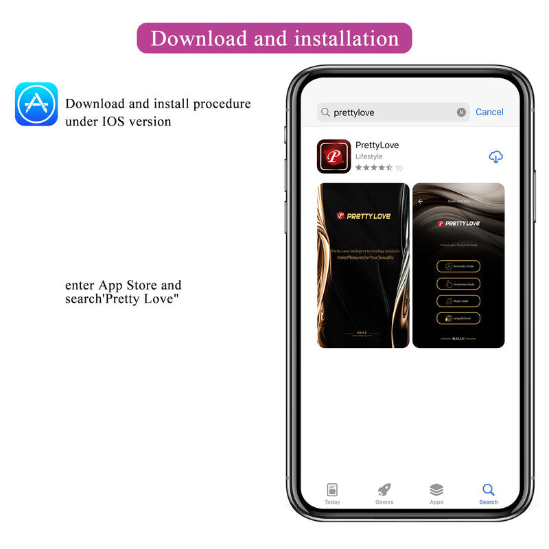 App Series Pretty Love - Hector Electroshock Vibrator Per...