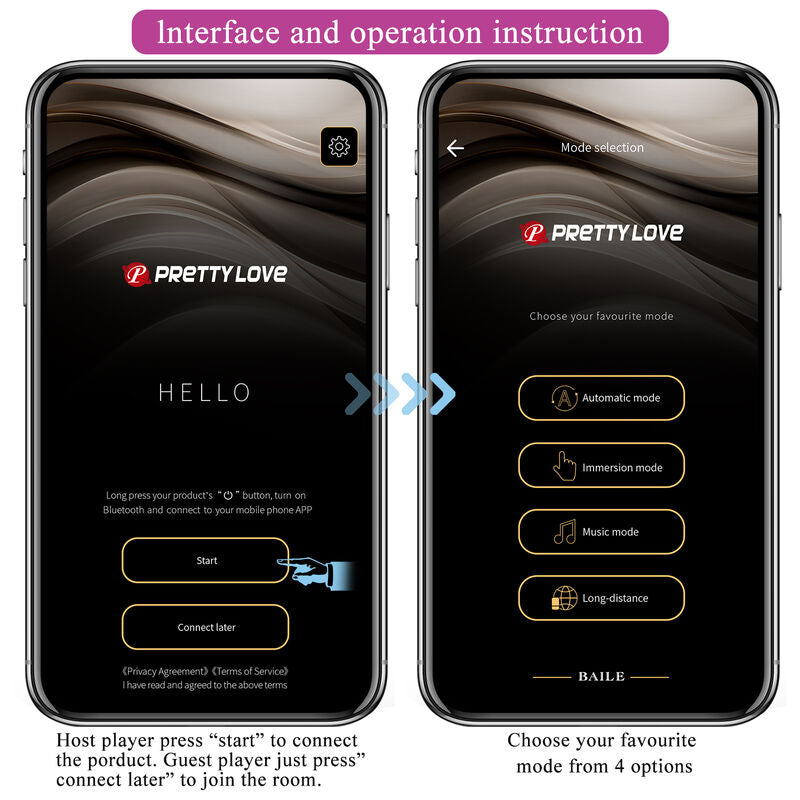 App Series Pretty Love - Hector Electroshock Vibrator Per...