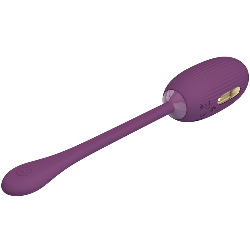 App Series Pretty Love - Doreen Purple Wiederaufladbares Vibrations-ei
