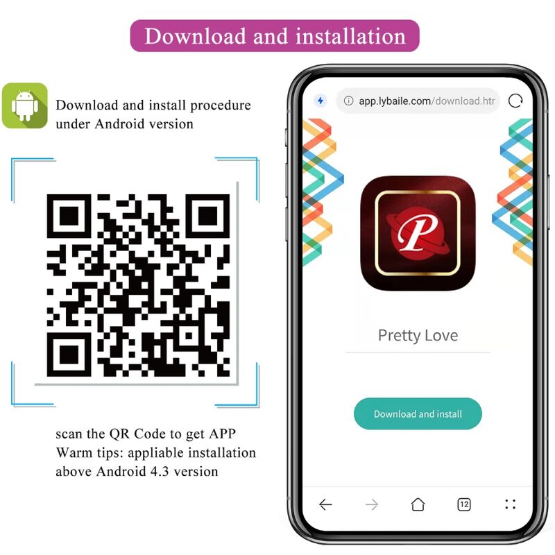 Pretty Love – August Remote Global Doppelt Vergnügen Vibrator