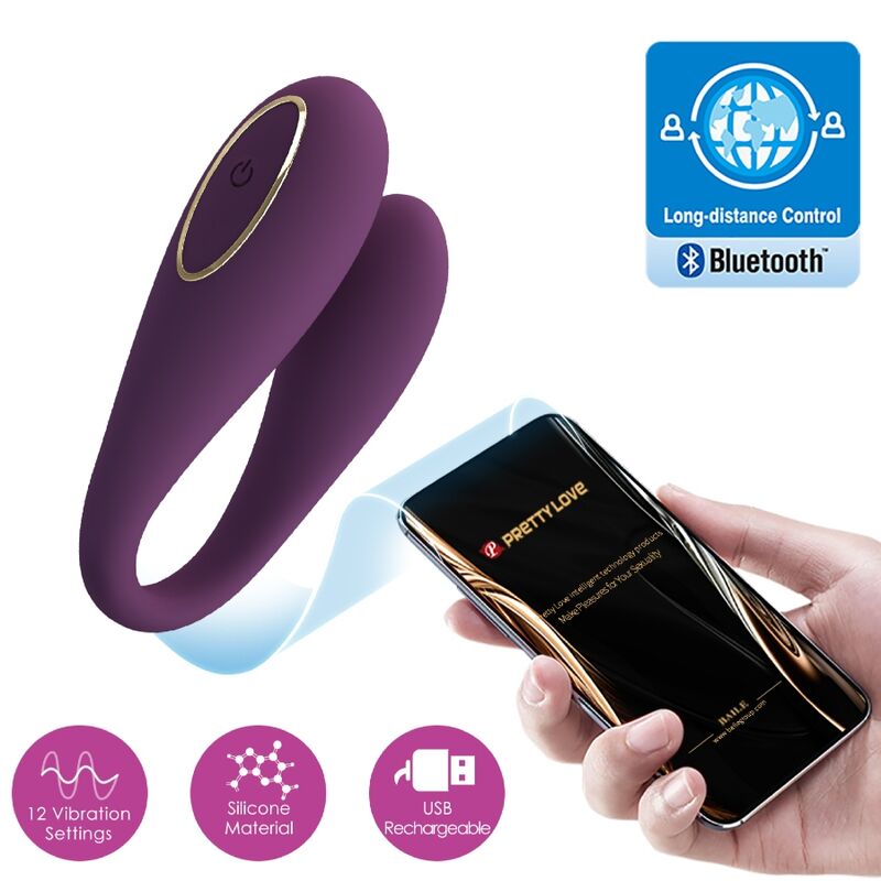 Pretty Love – August Remote Global Doppelt Vergnügen Vibrator