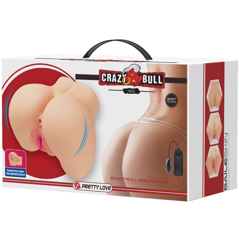 Crazy Bull – Realistischer Vagina- und Anus-Mila-Vibrator