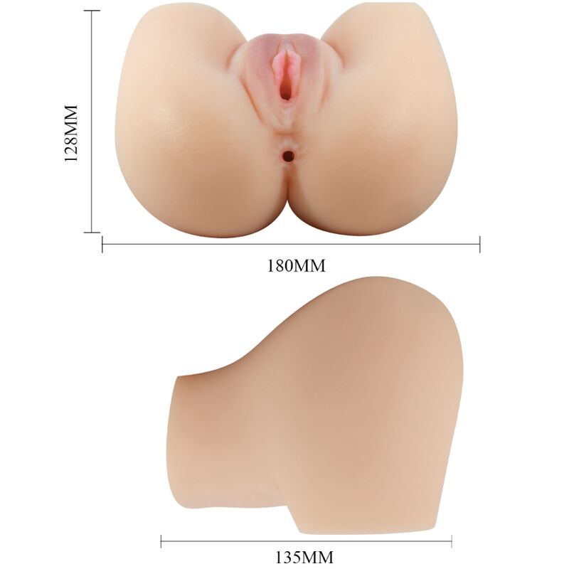 Crazy Bull – Realistischer Vagina- und Anus-Mila-Vibrator