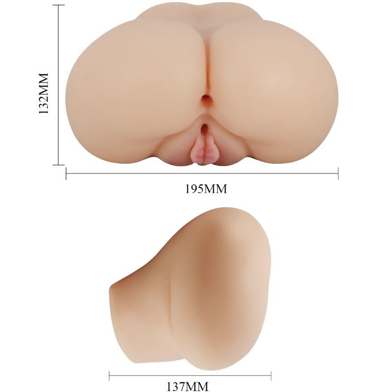 Crazy Bull – Realistischer Vagina- und Anus-Luna-Vibrator