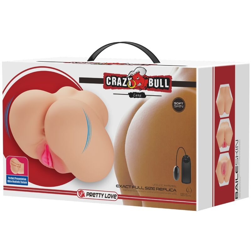 Crazy Bull – Realistischer Vagina- und Anus-Luna-Vibrator