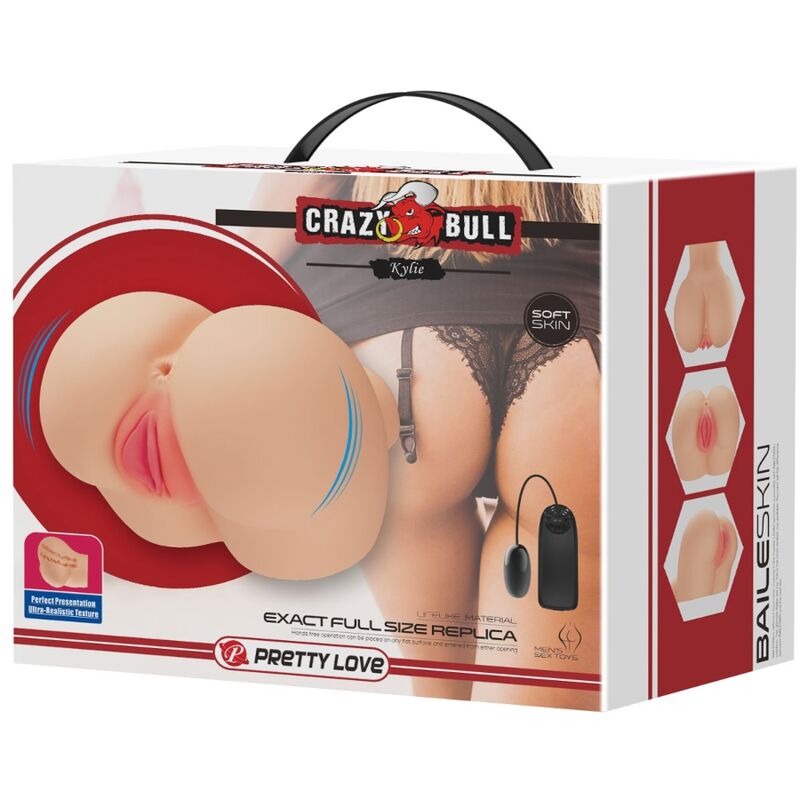 Crazy Bull – Realistischer Vagina- und Anus-Kylie-Vibrator