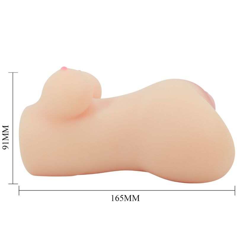 Crazy Bull Realistischer Vagina- und Anus-vibrator Hannah