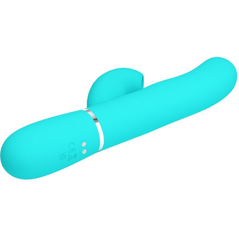 Pretty Love Perlita Multifunktions-3-in-1-g-punkt-vibrator Aqua Grün