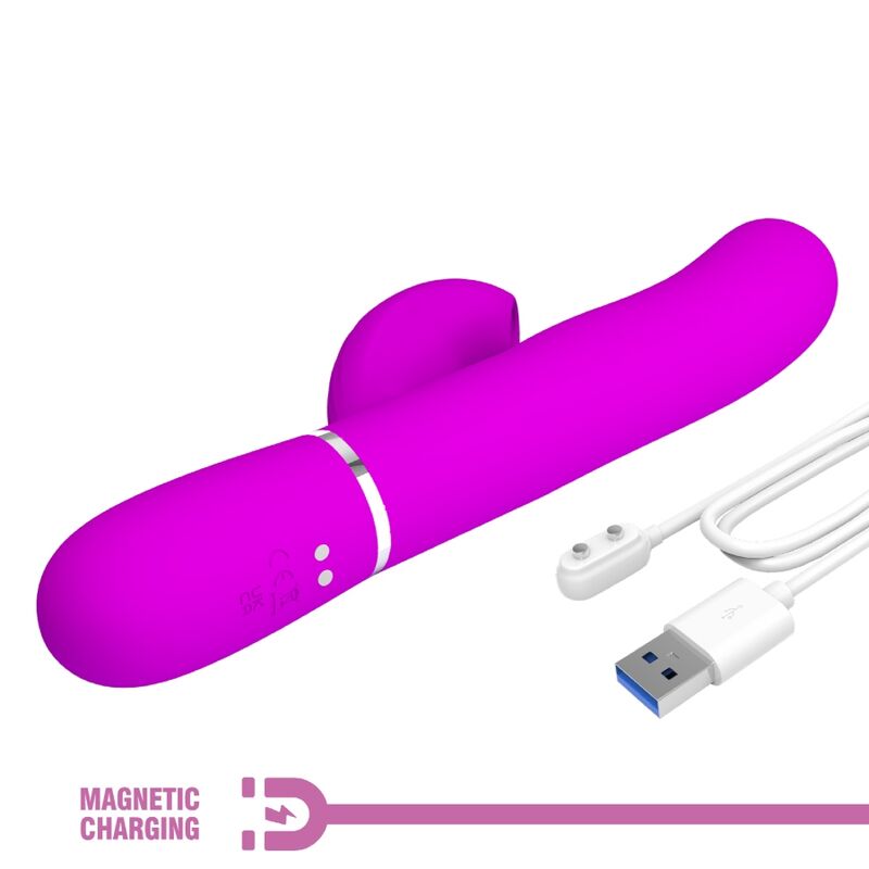 Pretty Love Perlita Multifunktions-3-in-1-g-spot-vibrator Violett