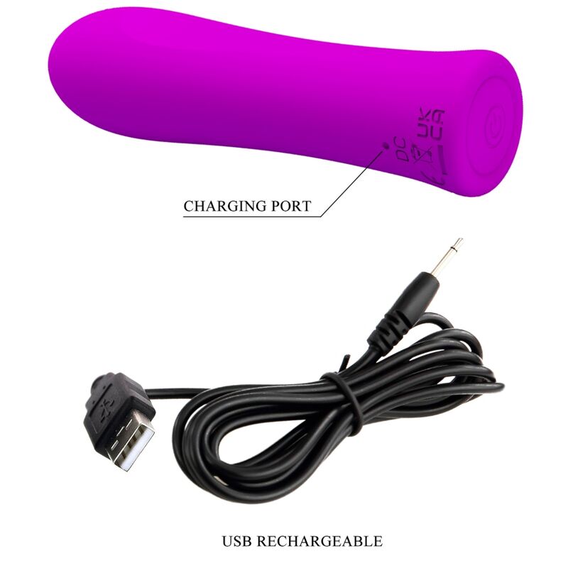 Pretty Love – Alfreda Super Power Vibrator Violet