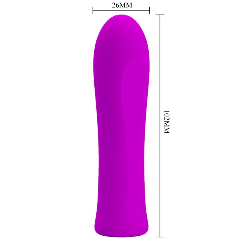 Pretty Love – Alfreda Super Power Vibrator Violet