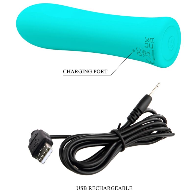 Pretty Love – Alfreda Super Power Vibrator Wassergrün