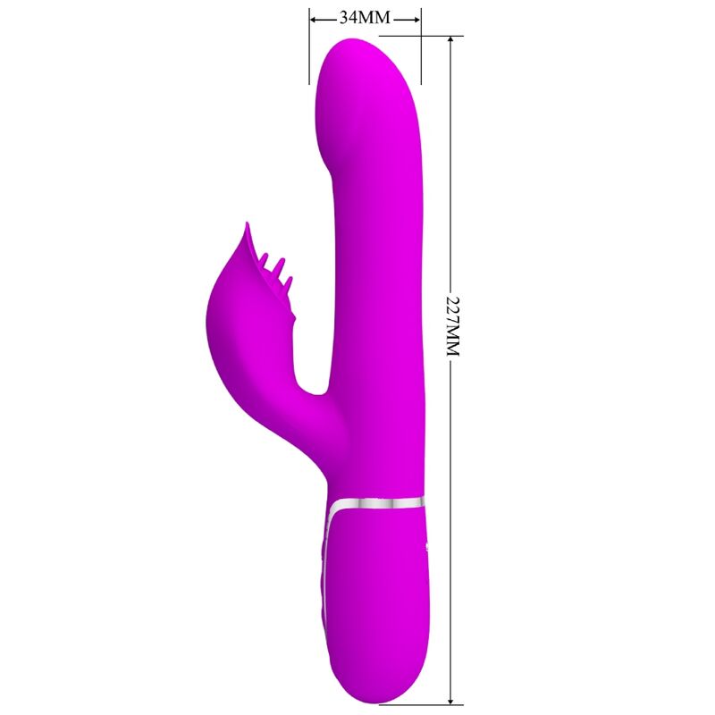 Pretty Love – Rabbit Vibrator Perlen Violet