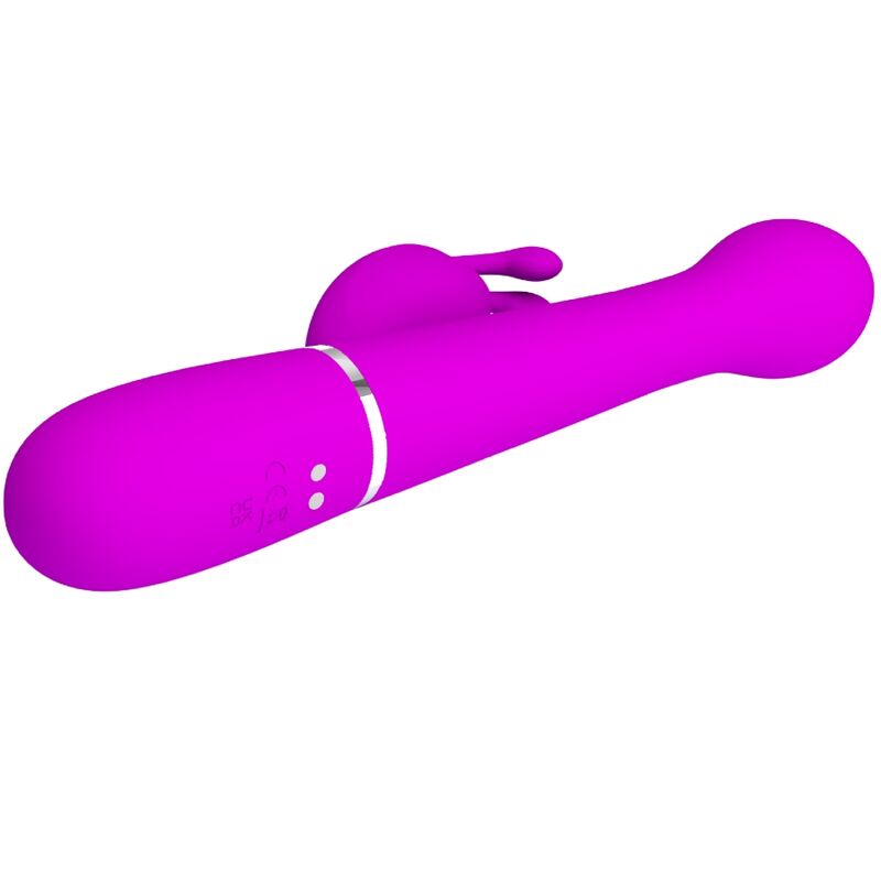 Pretty Love – Dejon Rabbit Vibrator 3 in 1 Multifunktionsviolett