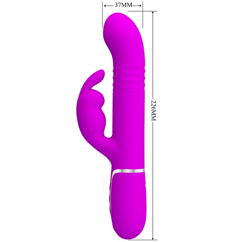 Pretty Love – Coale Rabbit Vibrator Perlen Violet