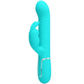 Pretty Love – Coale Rabbit Vibrator Perlen Aquagrün